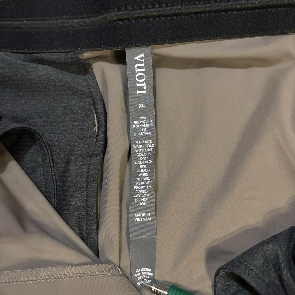 Vuori Fleet Jogger‎ Pants Mens XL Cocoa V444 Lightweight Stretch Athleisure Golf - Picture 4 of 10